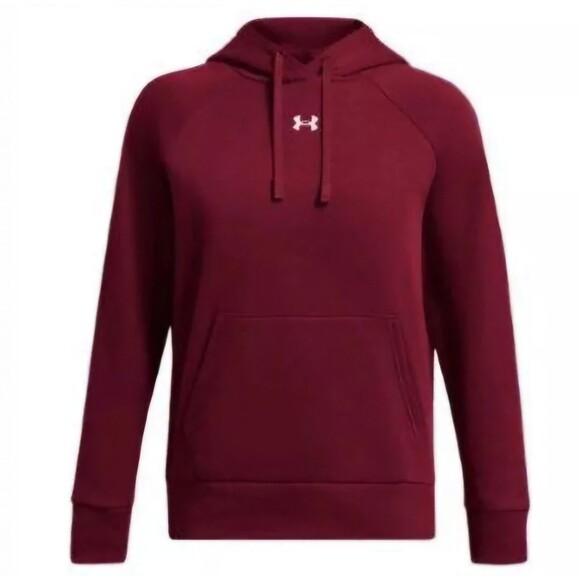 UA Under Armour 1379500 Womens Rival Fleece Hoodie Size Small - Picture 1 of 3